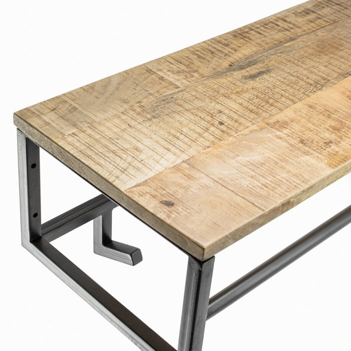 Vtw Living - Kapstok 5 haken - Metaal - Zwart - 50 x 15.5 x 6 cm