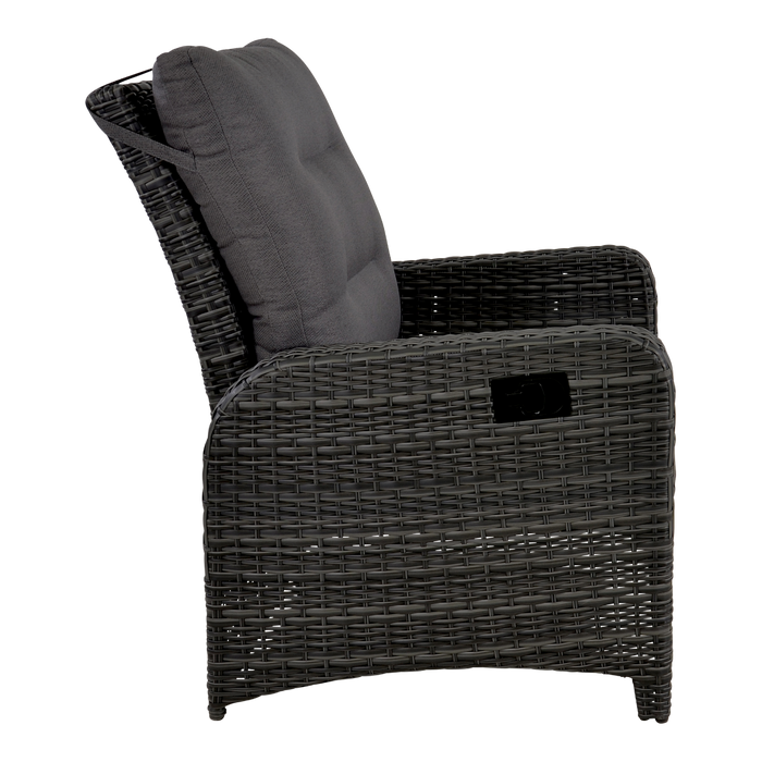 Lesli Living Loungestoel Soho Forte - antraciet