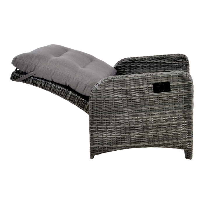 Lesli Living Loungestoel Soho Forte - antraciet