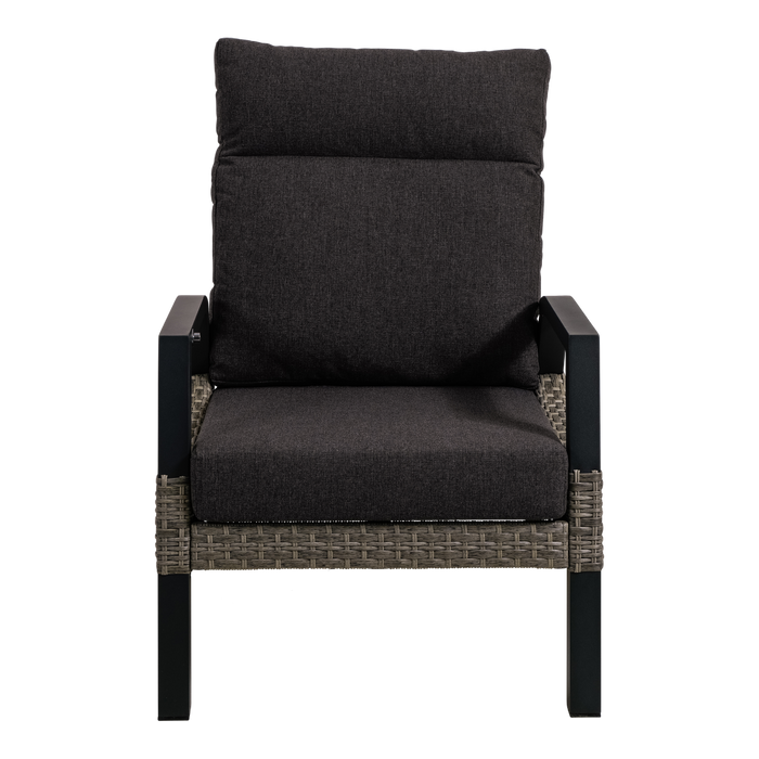 Lesli Living Loungestoel Treviso Brick - bruin