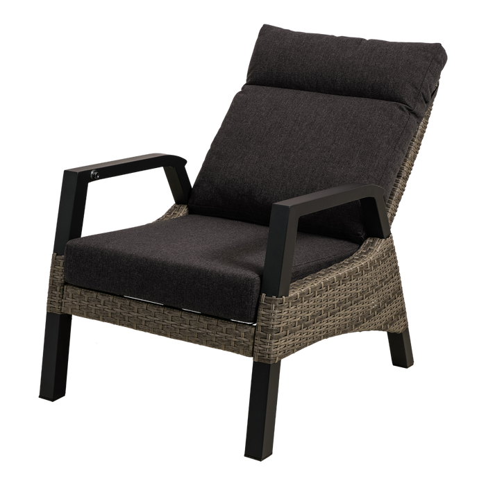 Lesli Living Loungestoel Treviso Brick - bruin