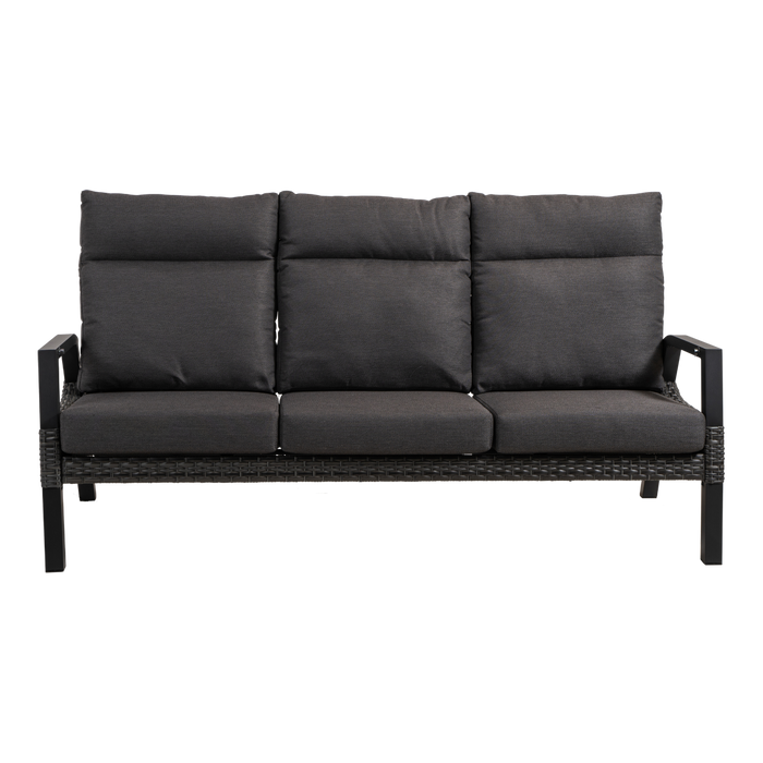 Lesli Living Loungebank Treviso Forte - antraciet