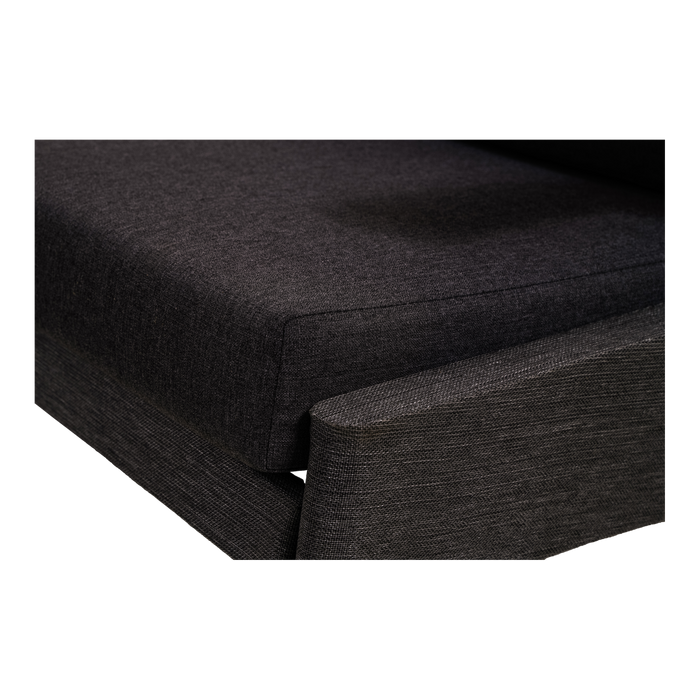 Lesli Living Loungestoel Florence Tessile - zwart