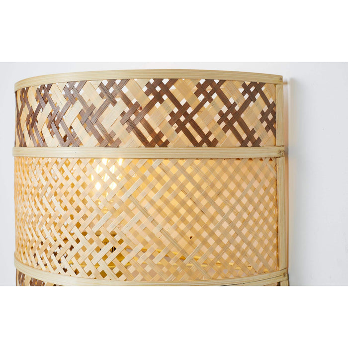 GOOD&MOJO Wandlamp Langkawi - Naturel - Ø32cm