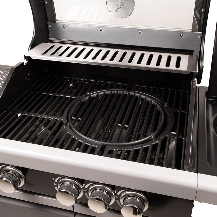 Patton Patio Pro Chef 3+1 Gasbarbecue - Frozen Grey