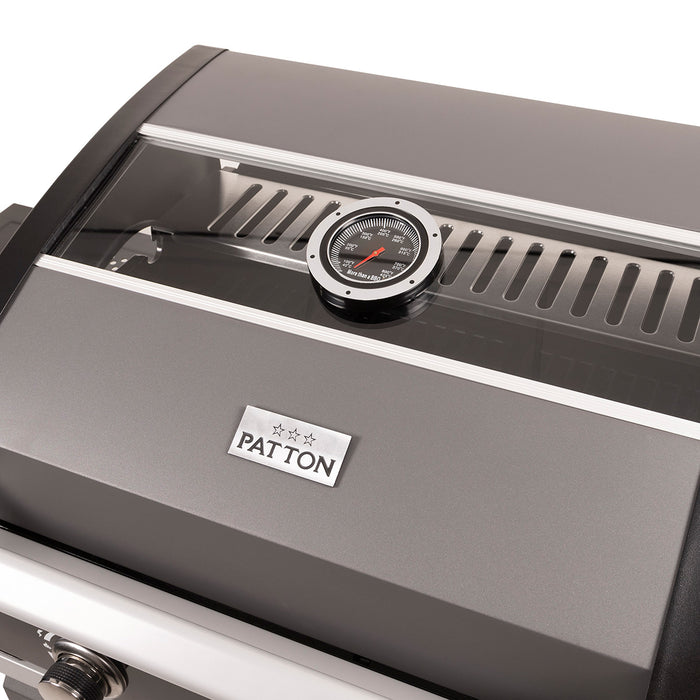 Patton Patio Pro Chef 3+1 Gasbarbecue - Frozen Grey