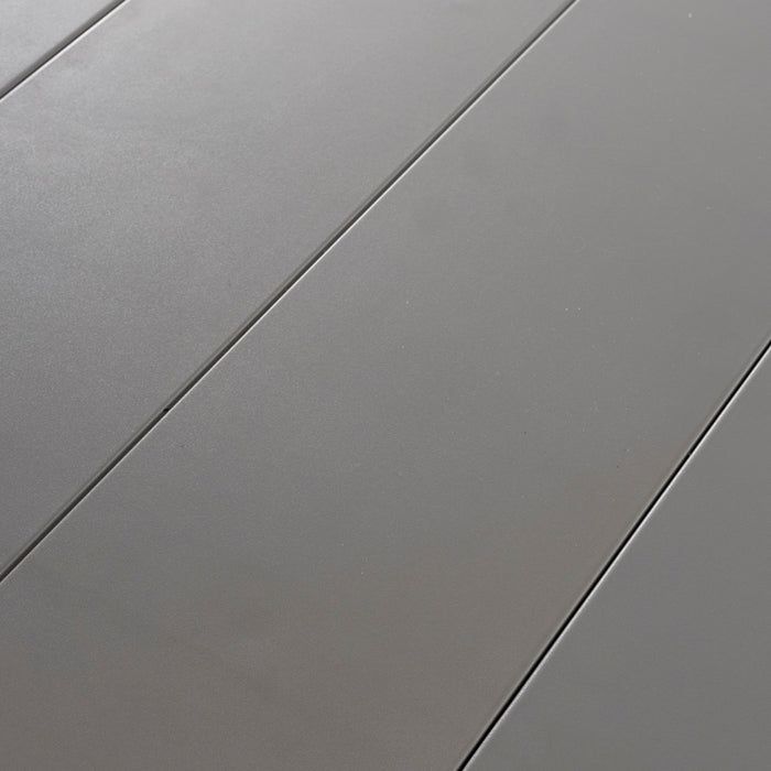 Housecraft Living Alban Tuintafel Rechthoekig 220x100 cm Metaal Grijs