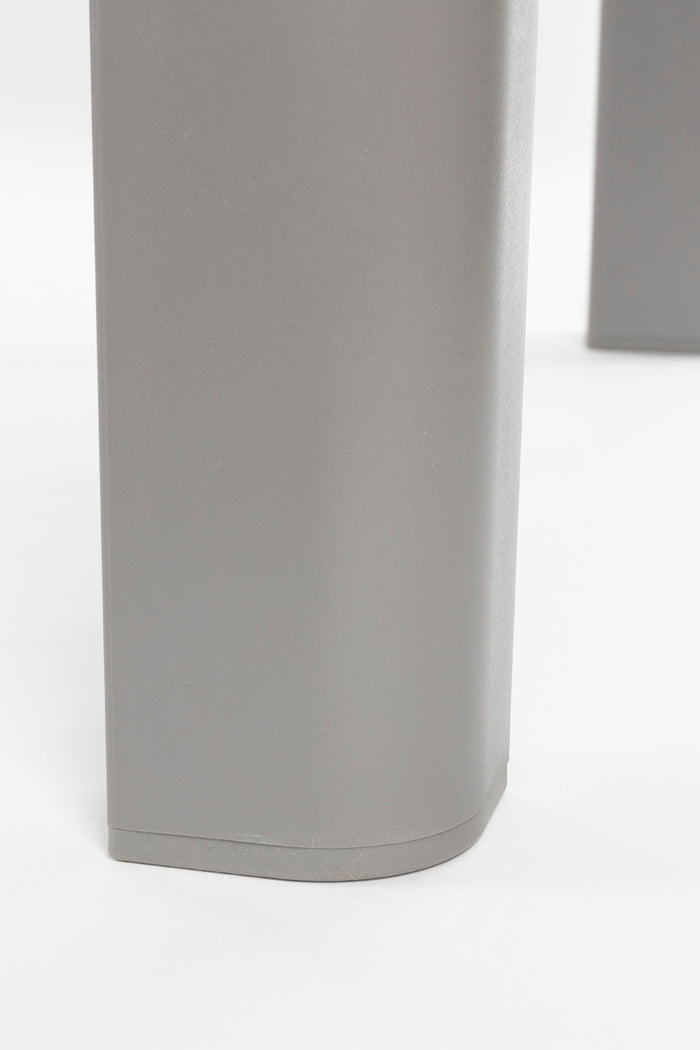 Housecraft Living Alban Tuintafel Rechthoekig 220x100 cm Metaal Grijs