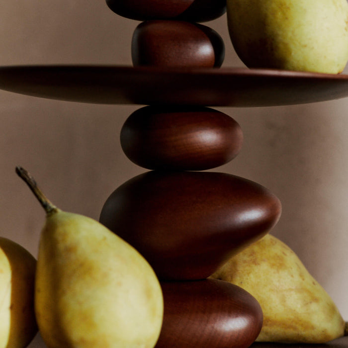 Ferm Living Pebble Etagère - Donkerbruin