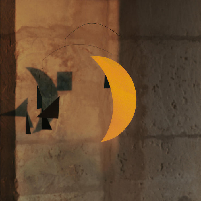 Ferm Living Phase Mobiel - Zwart / Goud