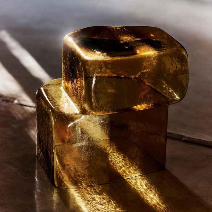 Ferm Living Oscil Sculptuur - Recycled Amber