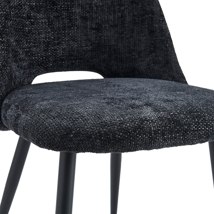 by fonQ Nuna Eetkamerstoel - Antraciet