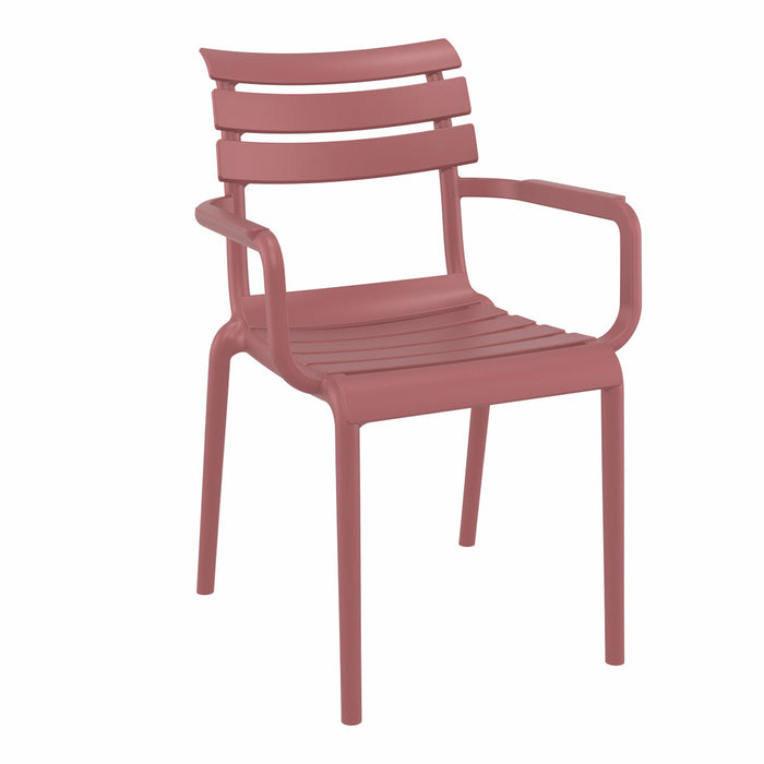 Paris tuinstoel marsala - 4 stuks