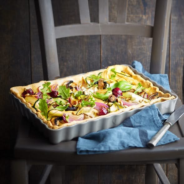 Emile Henry Taartvorm Grand Cru - 34 x 24 cm | 2.4 liter