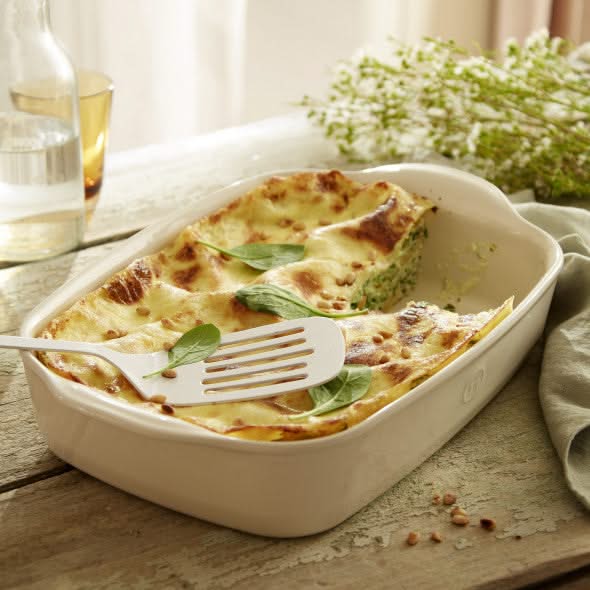 Emile Henry Ovenschaal - Argile - 29 x 19 cm | 1.6 liter