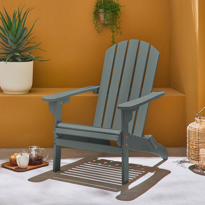 sweeek - Acaciahouten tuinstoel met armleuningen