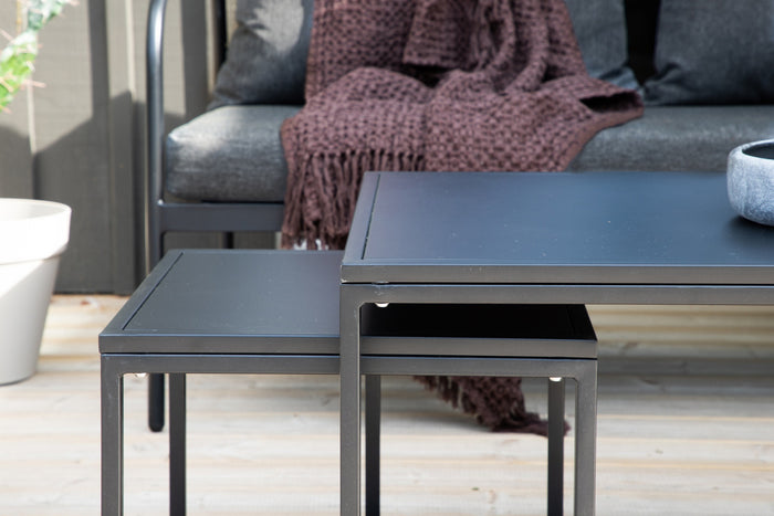 Fjôrd - Tuinset Zwart|Grijs - Staal - Sopot