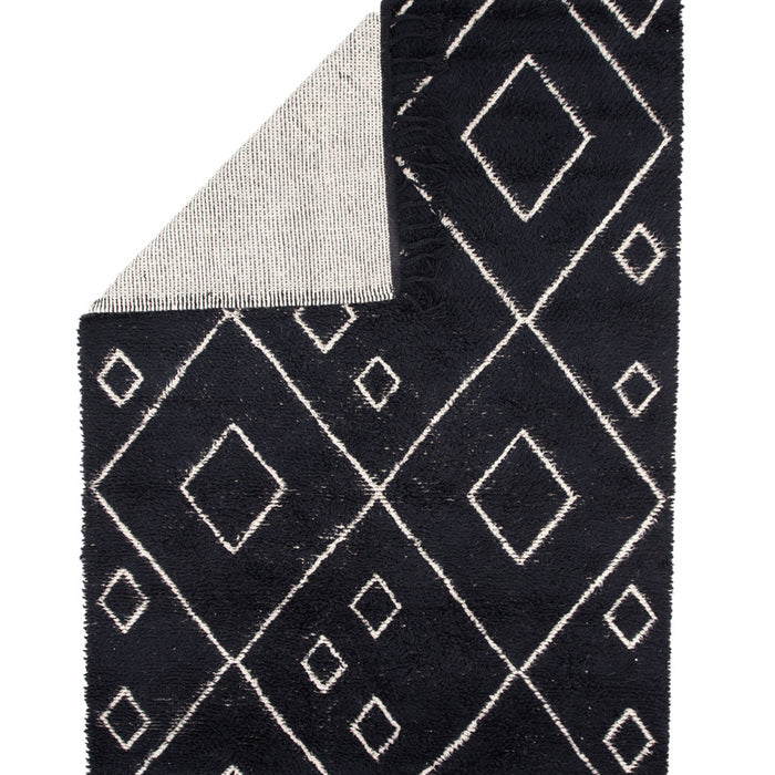 Fjôrd - Vloerkleed Zwart - 200x300cm - David