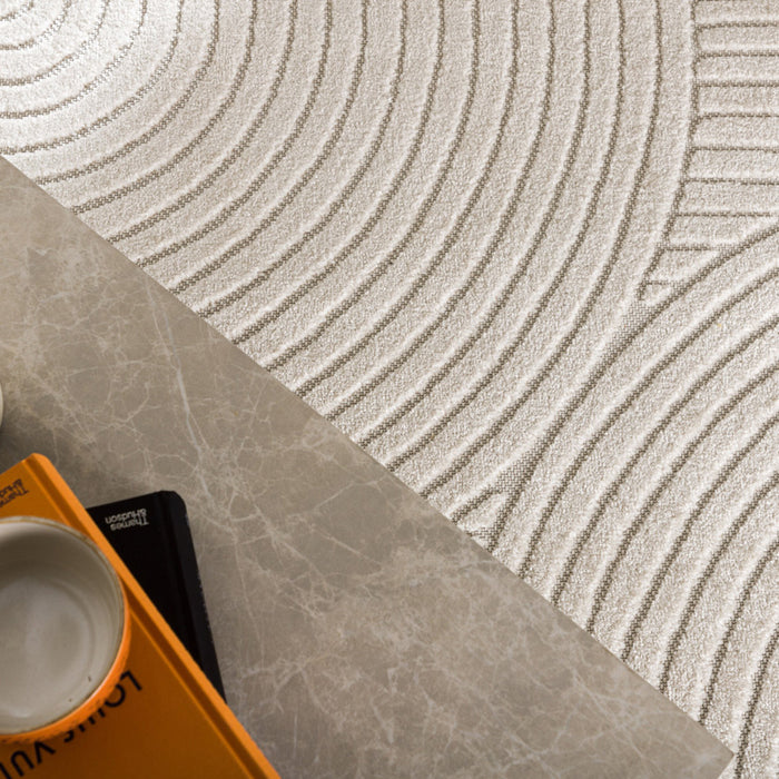 Fjôrd - Vloerkleed Wit - 340x240cm - Vince