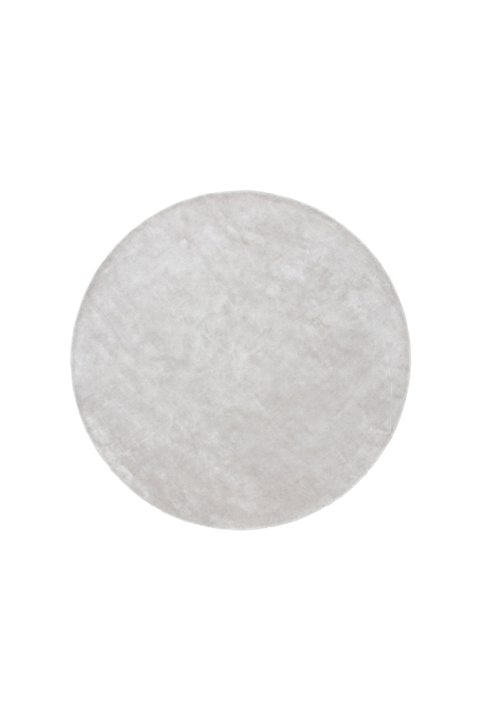 Fjôrd - Vloerkleed Zilver - Ø200cm - Indra