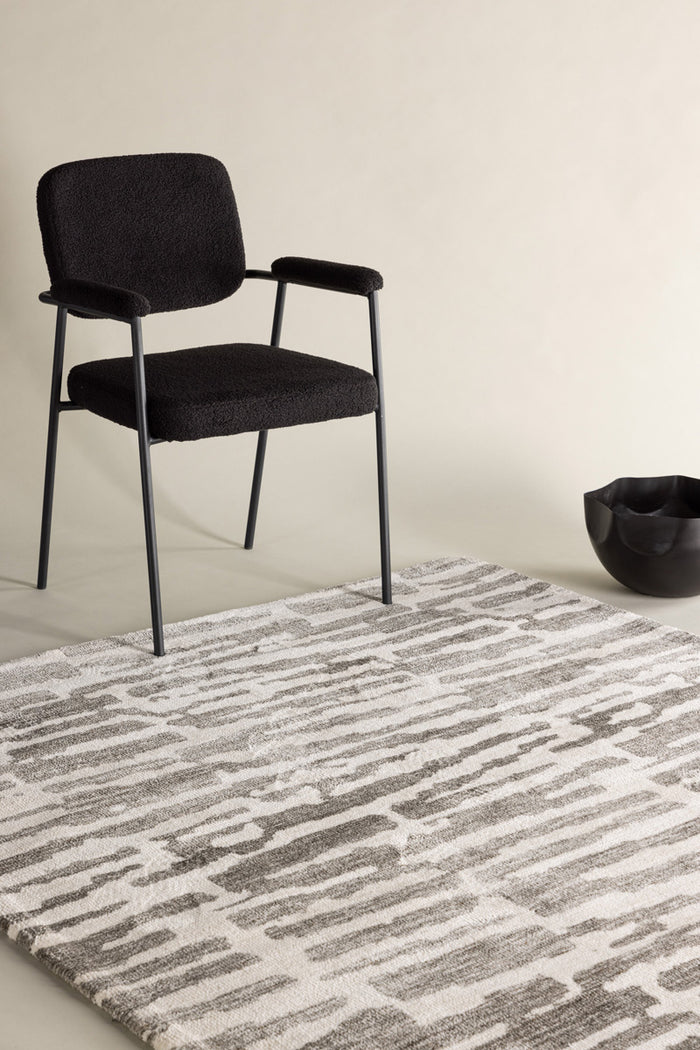 Fjôrd - Vloerkleed Grijs - 230x160cm - Milos