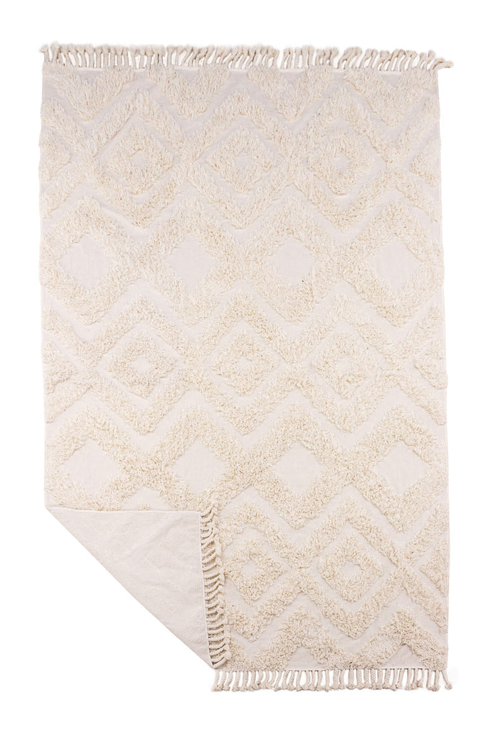 Fjôrd - Vloerkleed Wit - 250x350cm - Hilma