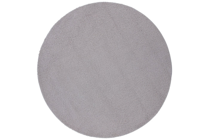 Fjôrd - Vloerkleed Grijs - Ø200cm - Teddy