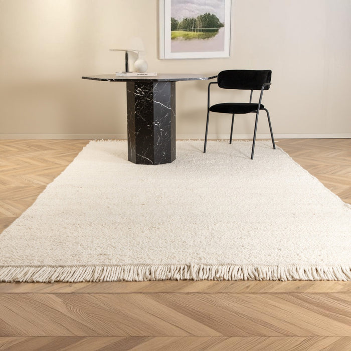 Fjôrd - Vloerkleed Wit - 230x160cm - Betina