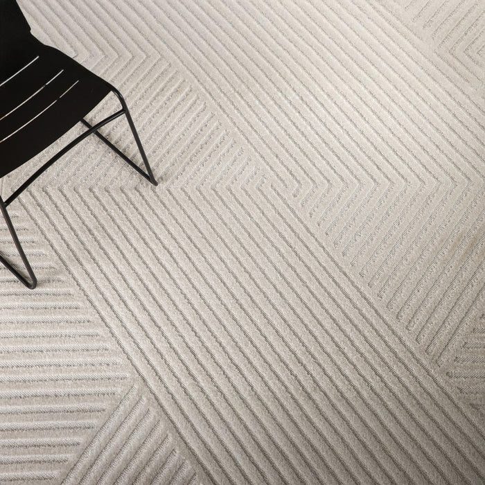 Fjôrd - Vloerkleed Wit - 340x240cm - Aron