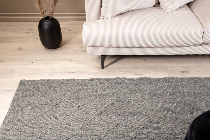 Fjôrd - Vloerkleed Grijs - 200x300cm - Cloudy