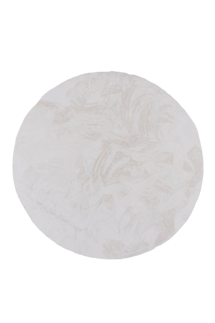 Fjôrd - Vloerkleed Wit - Ø200cm - Nina