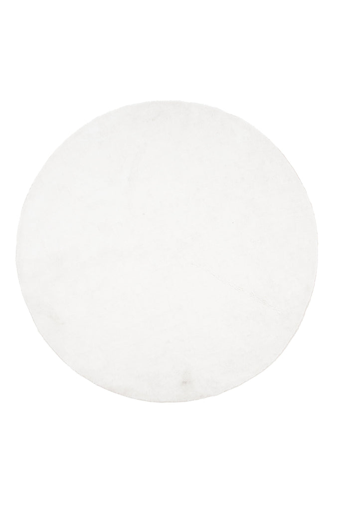 Fjôrd - Vloerkleed Wit - Ø200cm - Undra