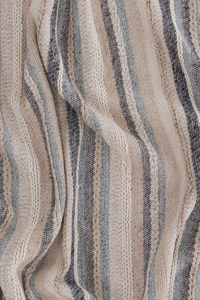 Fjôrd - Vloerkleed Beige|Blauw - 170x240cm - Gudha