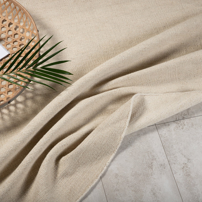 Fjôrd - Vloerkleed Beige - Ø200cm - Jaipur