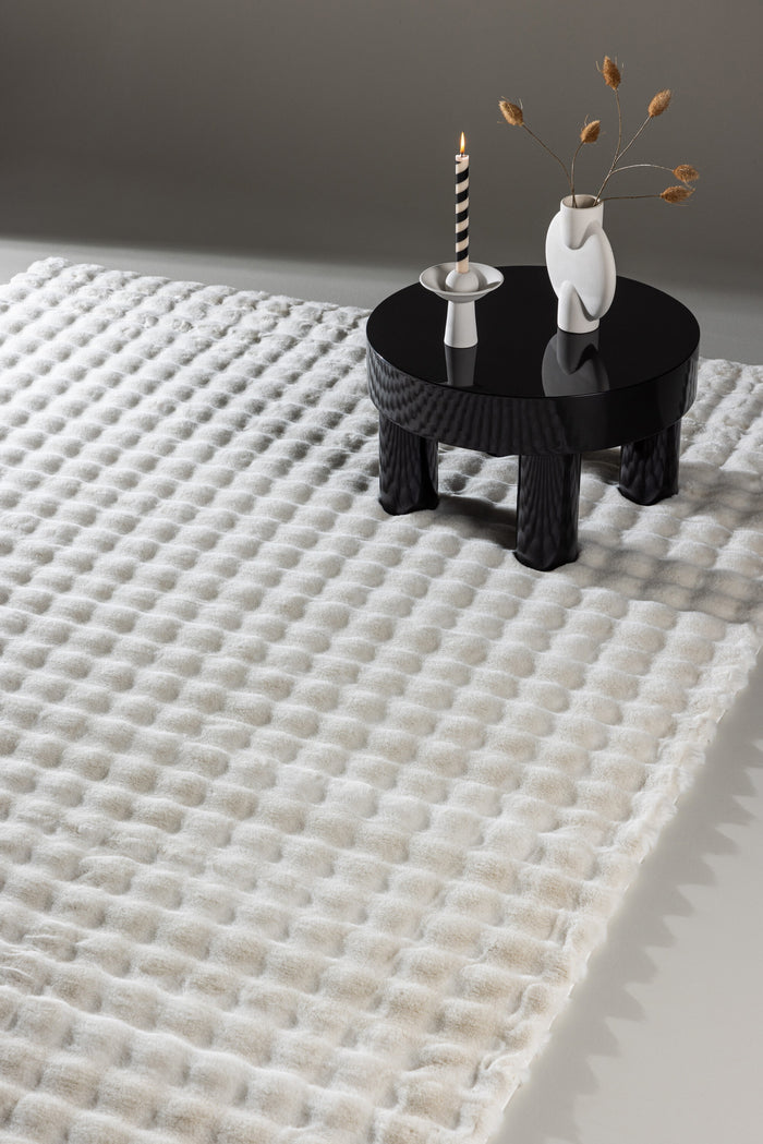 Fjôrd - Vloerkleed Wit - 200x290cm - Novis