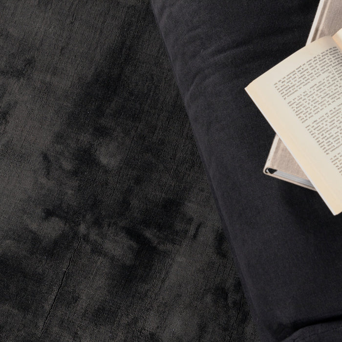 Fjôrd - Vloerkleed Donkergrijs - 250x350cm - Indra