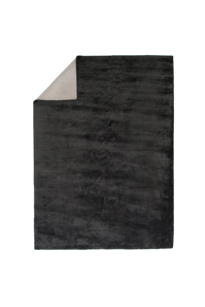 Fjôrd - Vloerkleed Donkergrijs - 250x350cm - Indra