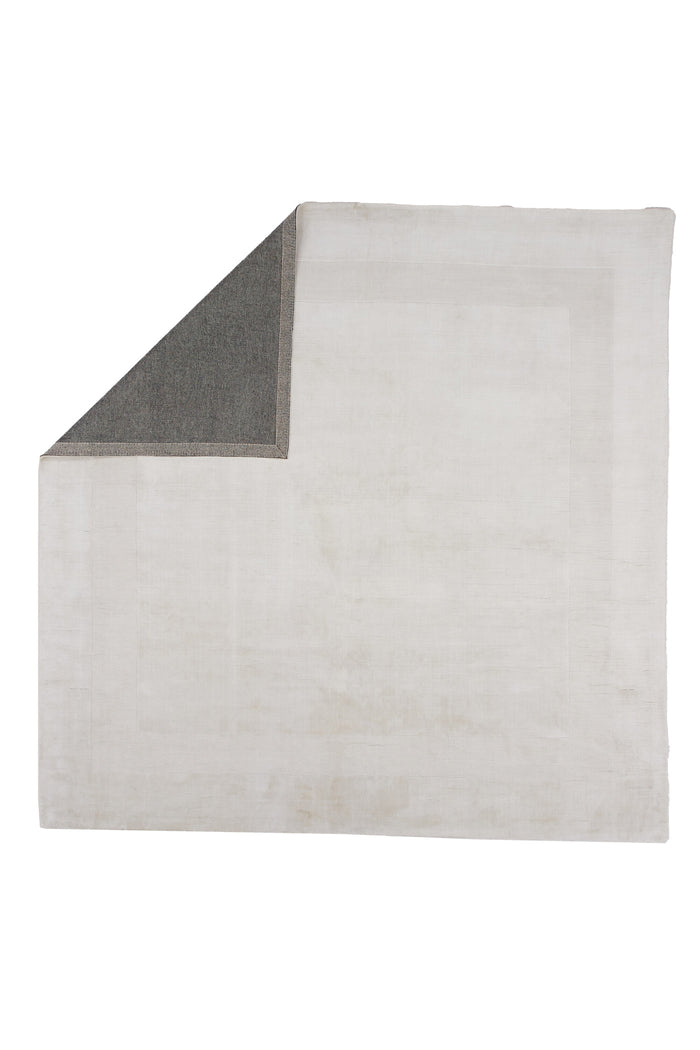 Fjôrd - Vloerkleed Wit - 240x240cm - Boston