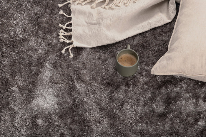 Fjôrd - Vloerkleed Grijs - Ø200cm - Mattis