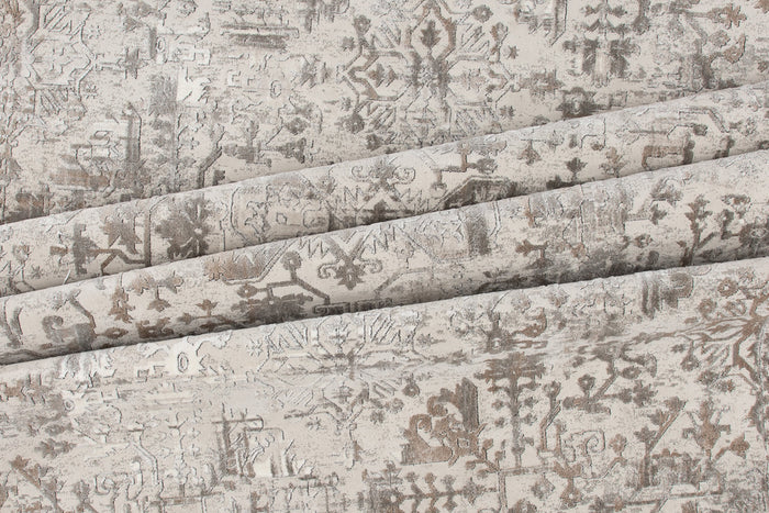 Fjôrd - Vloerkleed Zilver - 230x160cm - Cleo