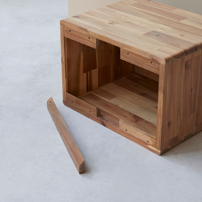 Tikamoon - Badkamermeubel van acaciahout 50 Lila