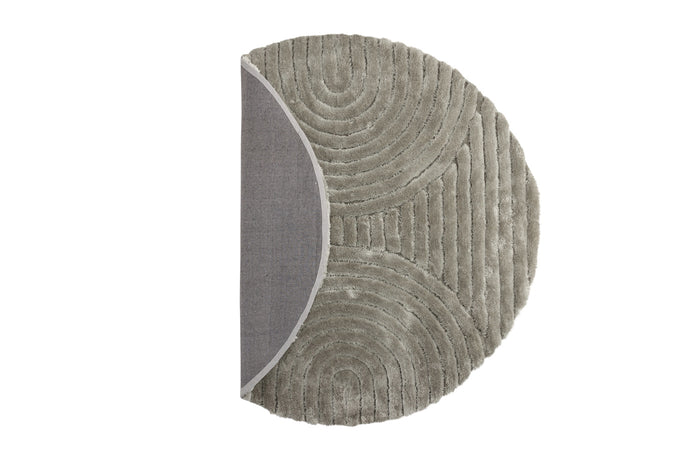 Fjôrd - Vloerkleed Greige - Ø200cm - Niklas