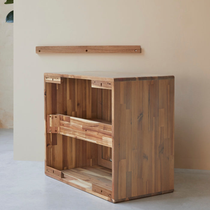 Tikamoon - Badkamermeubel van acaciahout 60 Lila