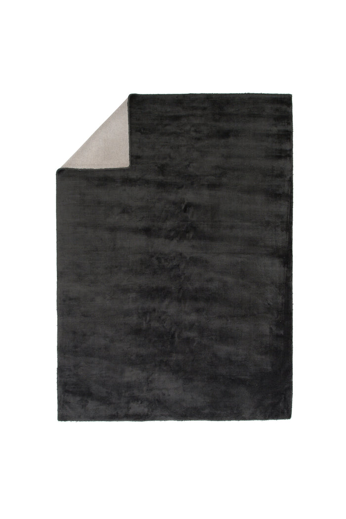 Fjôrd - Vloerkleed Donkergrijs - 200x300cm - Indra