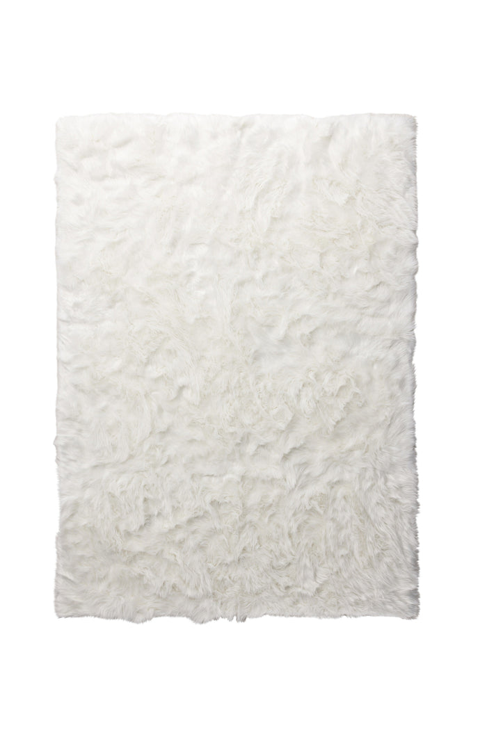Fjôrd - Vloerkleed Wit - 230x160cm - Katy Fur