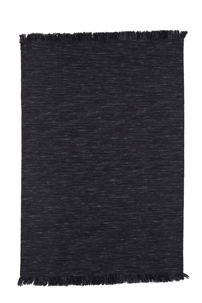 Fjôrd - Vloerkleed Zwart - 200x300cm - Elton