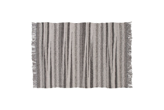 Fjôrd - Vloerkleed Donkergrijs - 200x300cm - Alwar