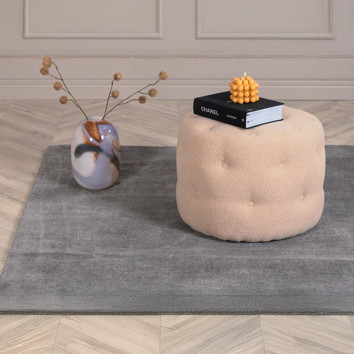 Fjôrd - Vloerkleed Grijs - 250x350cm - Wol - Ulla