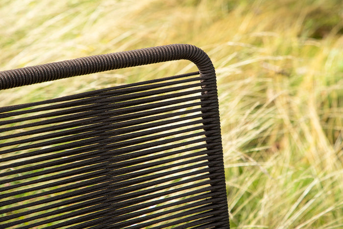 Fjôrd - Tuinstoel Bruin - Touw - Lindos - Set van 2