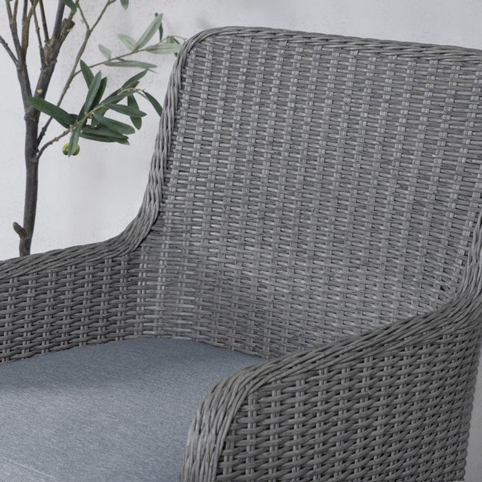 Fjôrd - Tuinstoel Grijs - Wembley - Set van 2